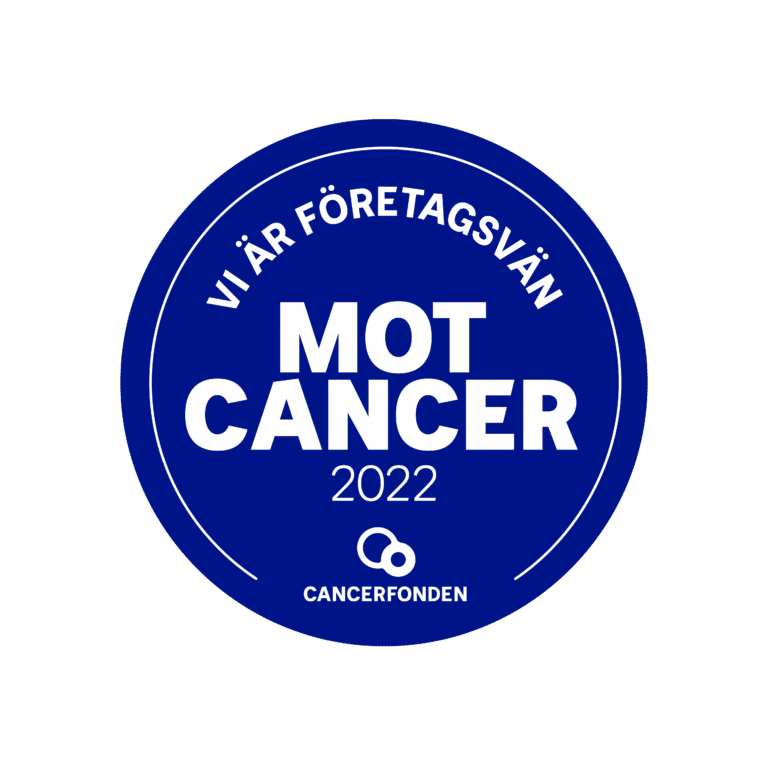 Vi är företagsvän mot cancer - 2022 Cancerfonden
